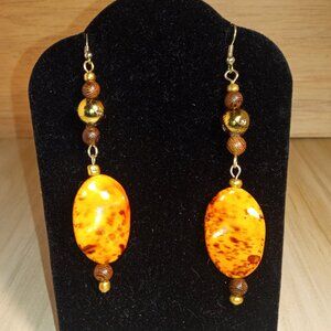 "Chic Bohemian Beaded Dangle Earrings"